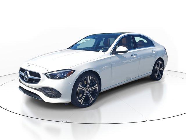 Photo of 2025 Polar White Mercedes-Benz C-Class