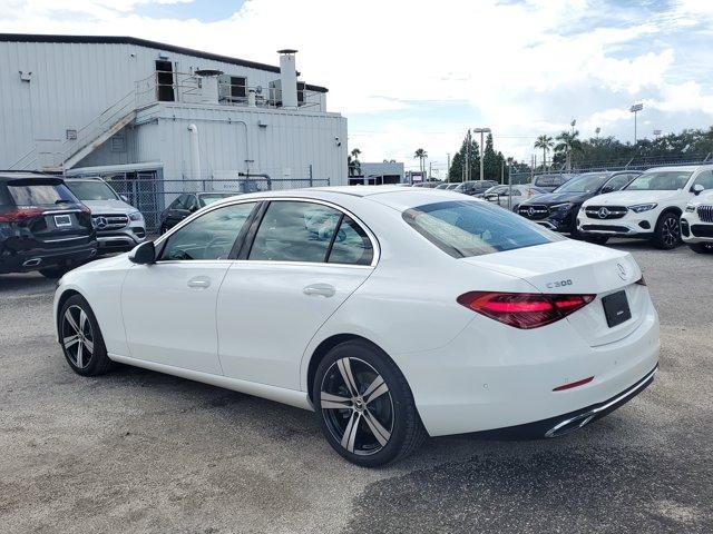 Photo of 2025 Polar White Mercedes-Benz C-Class