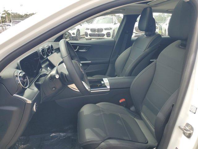 Photo of 2025 Polar White Mercedes-Benz C-Class