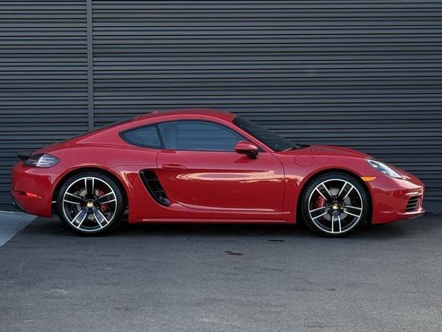 Photo of 2025 Guards Red Porsche 718 Cayman