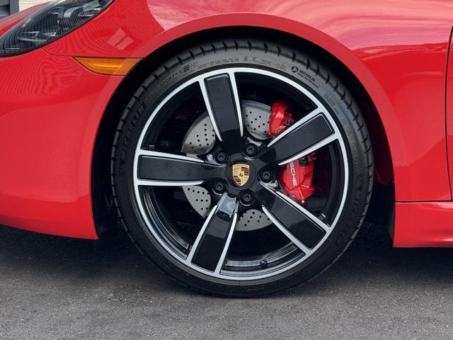Photo of 2025 Guards Red Porsche 718 Cayman