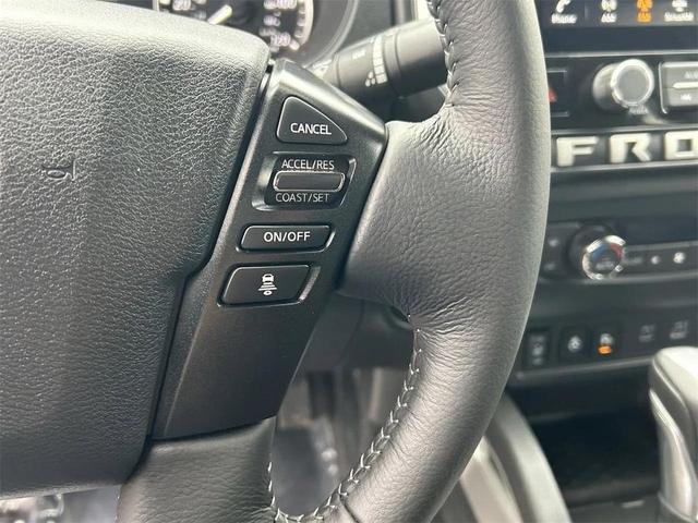 Photo of 2025 Glacier White Nissan Frontier