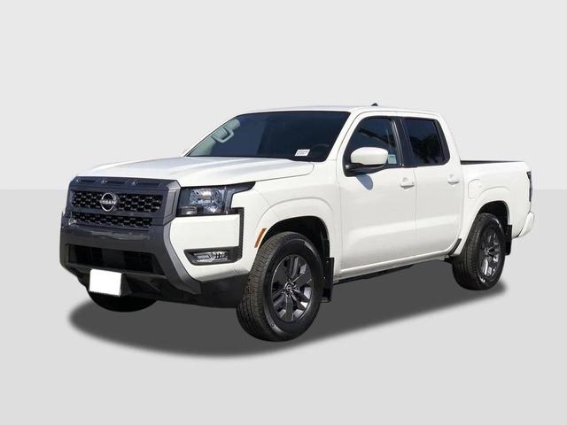 Photo of 2025 Glacier White Nissan Frontier