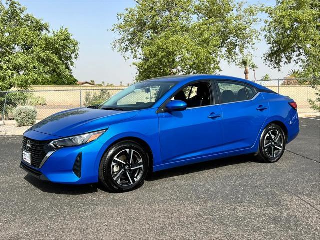 Photo of 2024 Electric Blue Metallic Nissan Sentra