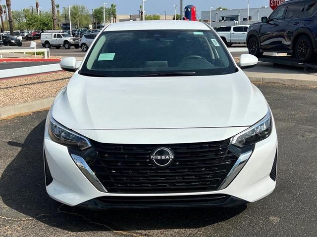 Photo of 2025 Aspen White Tricoat Nissan Sentra