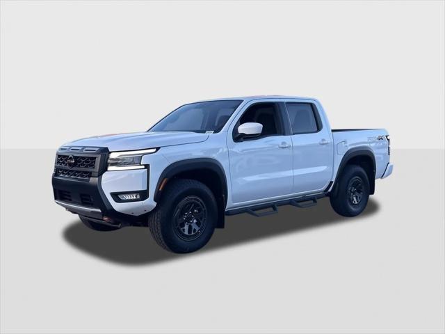 Photo of 2025 Glacier White Nissan Frontier