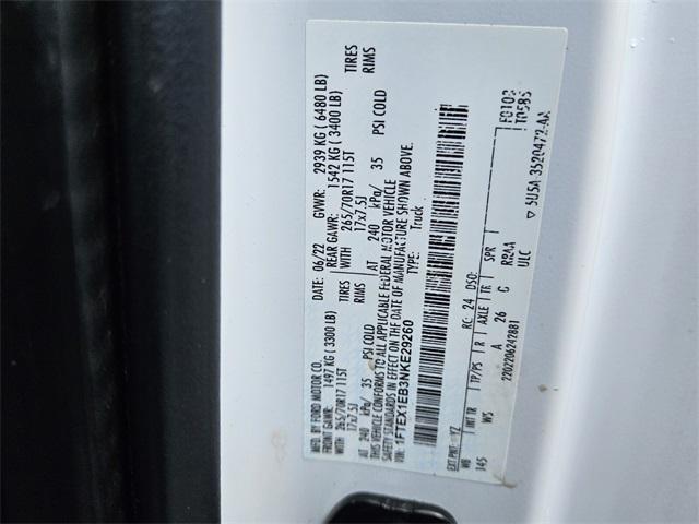 Photo of 2022 Oxford White Ford F-150