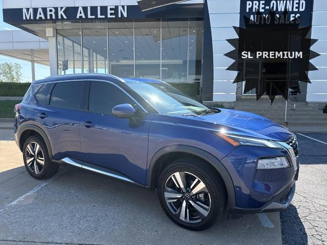 Photo of 2023 Caspian Blue Metallic Nissan Rogue