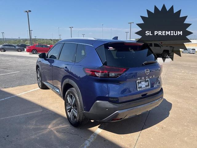 Photo of 2023 Caspian Blue Metallic Nissan Rogue
