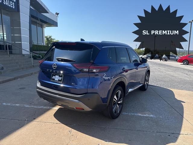 Photo of 2023 Caspian Blue Metallic Nissan Rogue