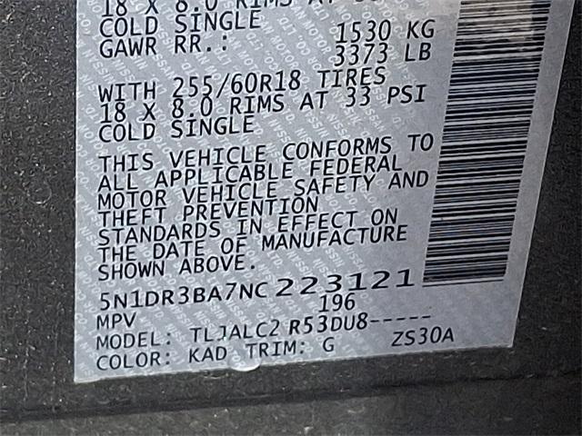 Photo of 2022 Gun Metallic Nissan Pathfinder