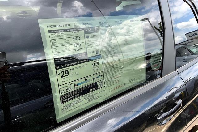 Photo of 2025 Black Subaru Forester