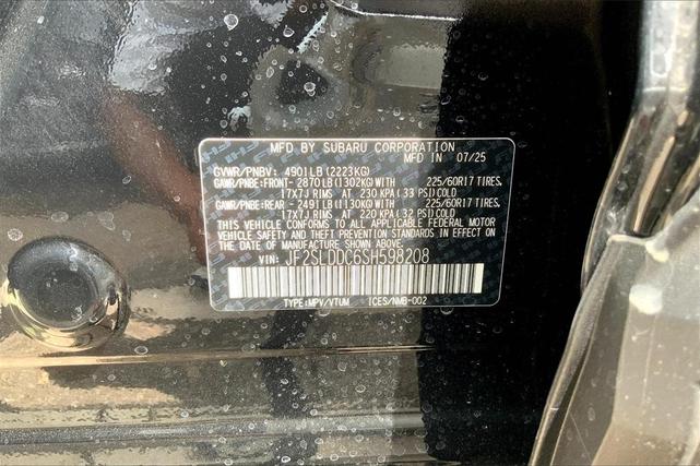Photo of 2025 Black Subaru Forester