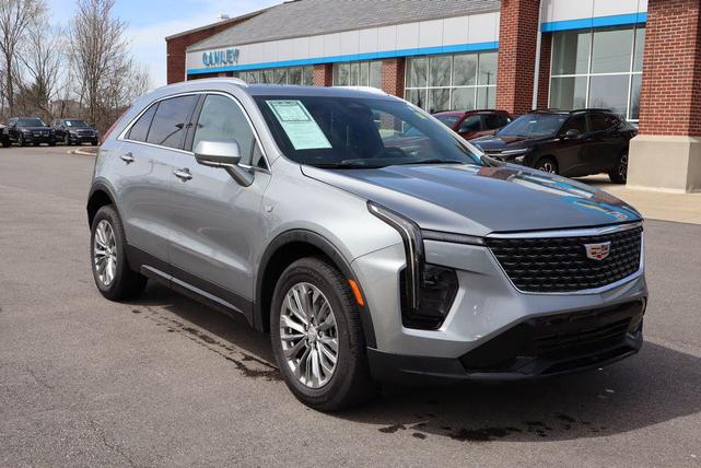 Photo of 2024 Argent Silver Metallic Cadillac XT4