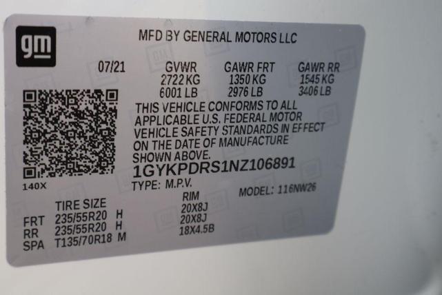 Photo of 2022 Crystal White Tricoat Cadillac XT6