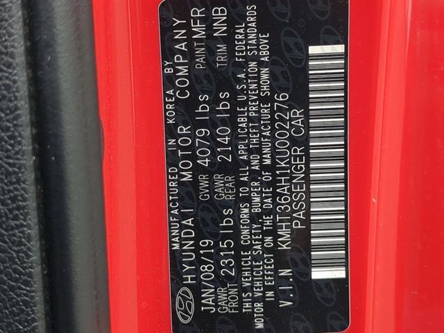 Photo of 2019 Racing Red Hyundai Veloster