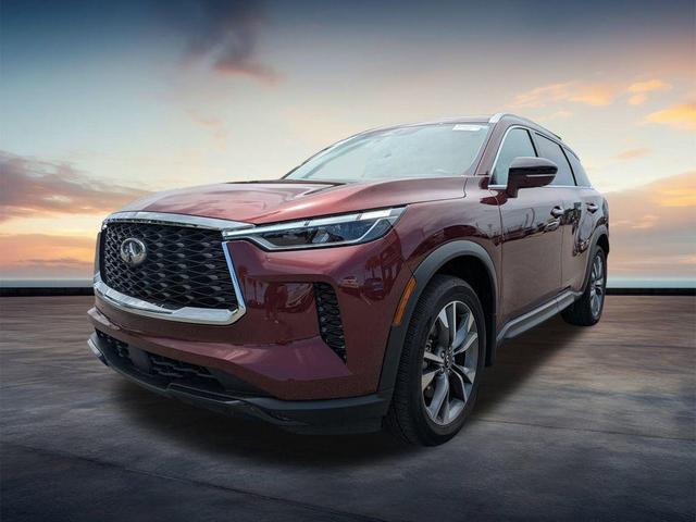 Photo of 2024 Deep Bordeaux INFINITI QX60