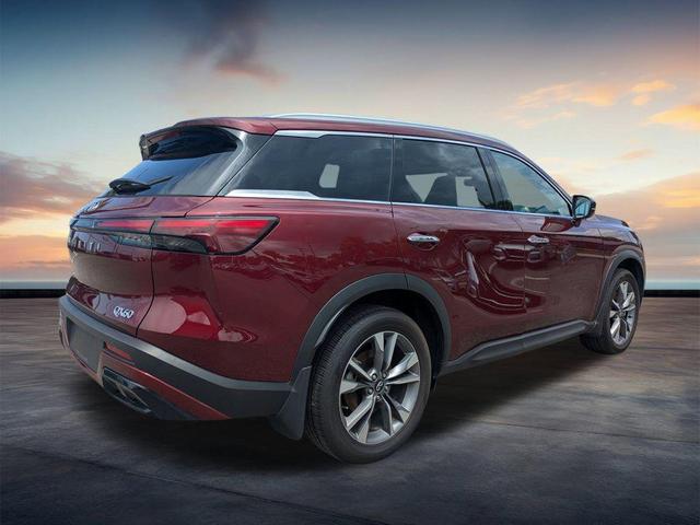 Photo of 2024 Deep Bordeaux INFINITI QX60