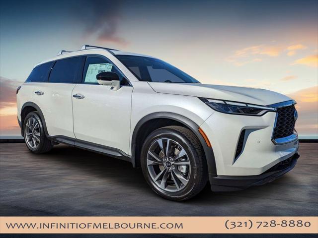 Photo of 2025 Majestic White INFINITI QX60