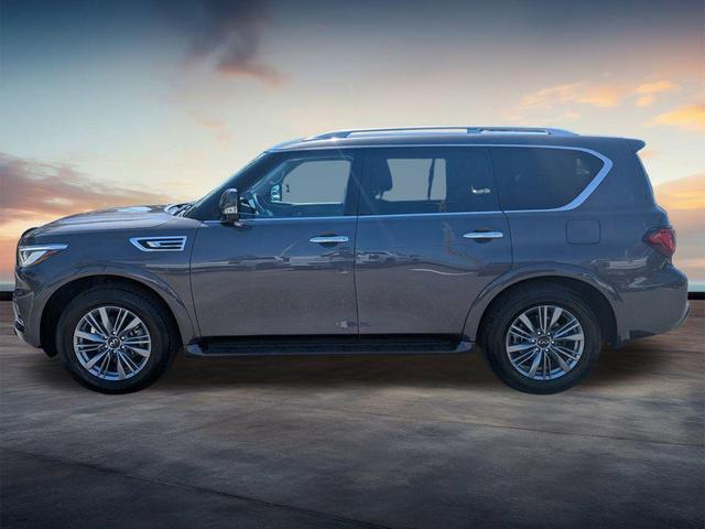 Photo of 2024 Anthracite Gray INFINITI QX80