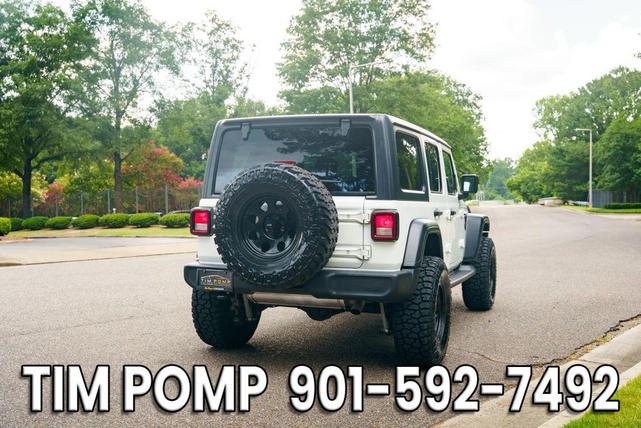 Photo of 2019 Bright White Clearcoat Jeep Wrangler Unlimited