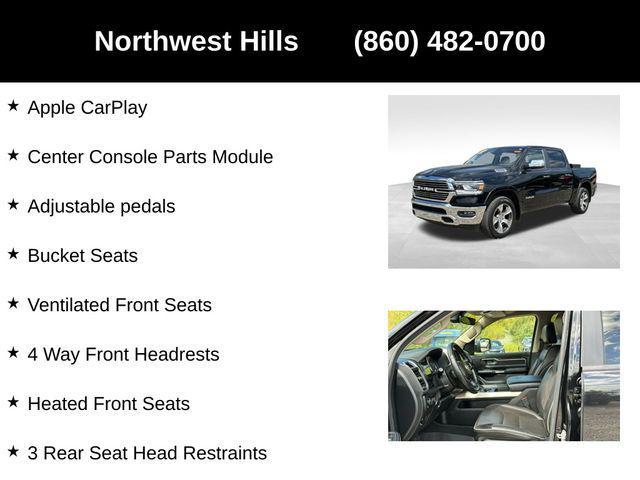 Photo of 2021 Diamond Black Crystal Pearlcoat RAM 1500