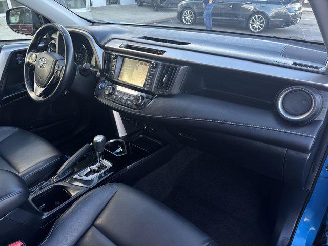 Photo of 2017 Electric Storm Blue Toyota RAV4 Hybrid