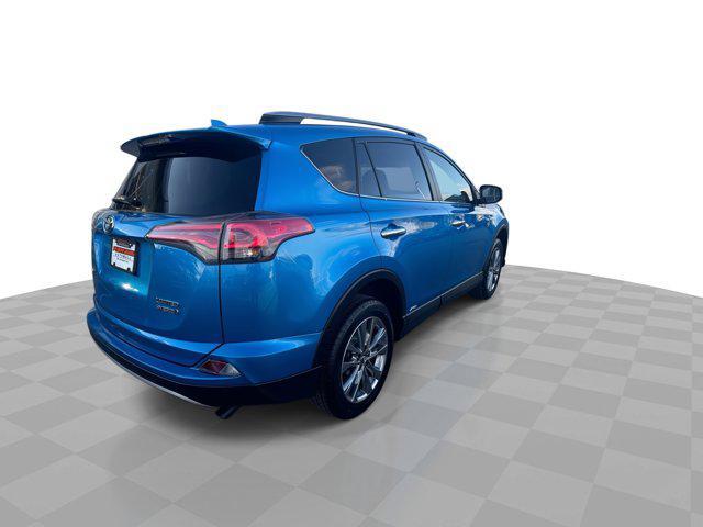 Photo of 2017 Electric Storm Blue Toyota RAV4 Hybrid