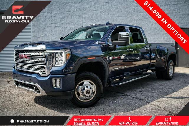 Photo of 2021 Pacific Blue Metallic GMC Sierra 3500