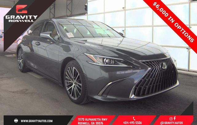 Photo of 2023 Cloudburst Gray Lexus ES 350