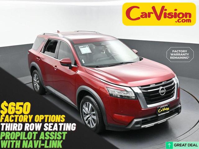 Photo of 2023 Scarlet Ember Tintcoat Nissan Pathfinder