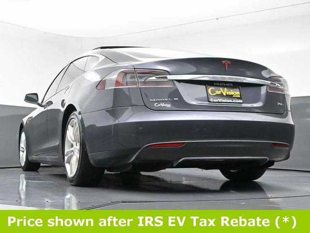 Photo of 2016 Titanium Metallic Tesla Model S