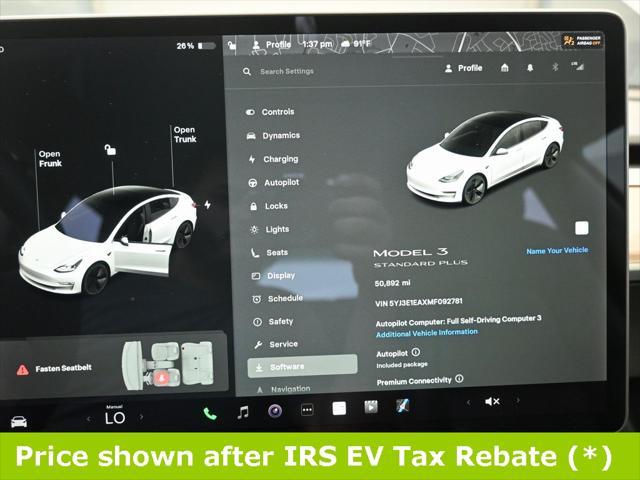Photo of 2021 Pearl White Multi-Coat Tesla Model 3