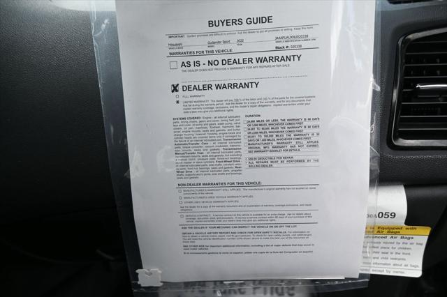 Photo of 2022 Mercury Gray Metallic Mitsubishi Outlander Sport