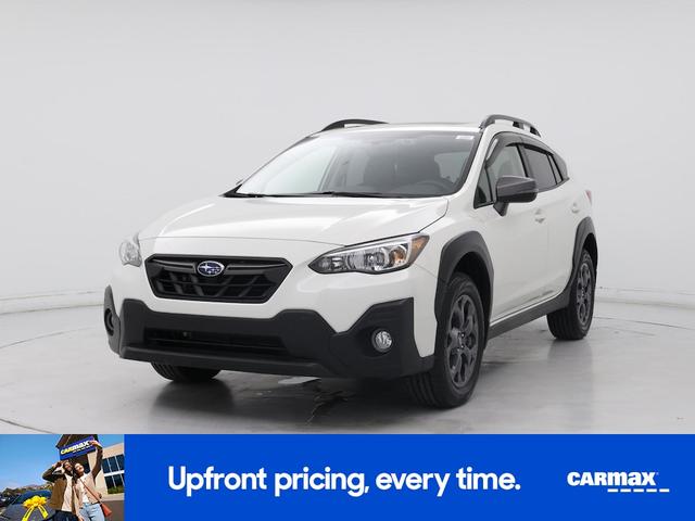 Photo of 2021 White Subaru Crosstrek