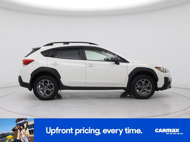 Photo of 2021 White Subaru Crosstrek