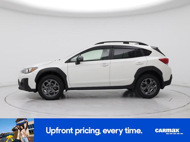 Photo of 2021 White Subaru Crosstrek