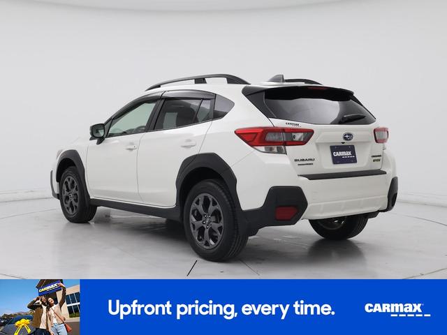 Photo of 2021 White Subaru Crosstrek