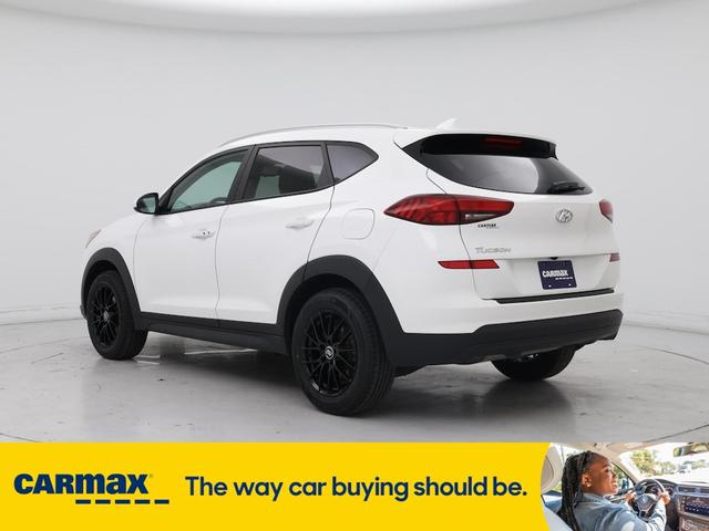 Photo of 2021 White Hyundai TUCSON