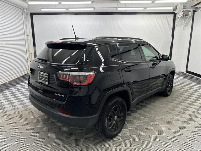 Photo of 2017 Diamond Black Crystal Pearlcoat Jeep New Compass