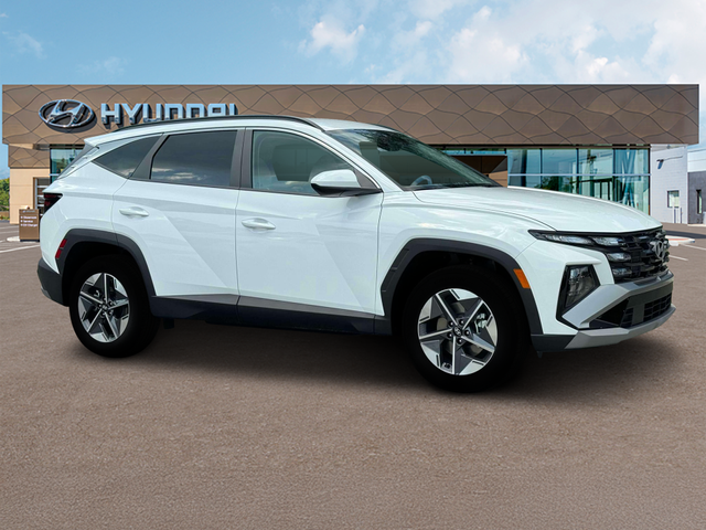 Photo of 2025 Serenity White Pearl Hyundai TUCSON
