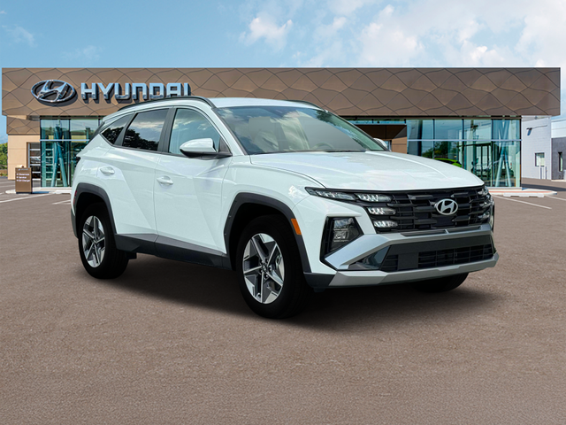 Photo of 2025 Serenity White Pearl Hyundai TUCSON
