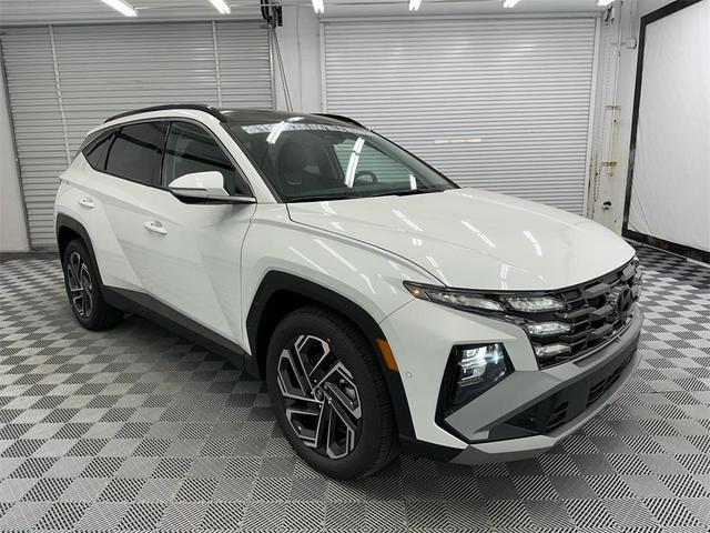 Photo of 2025 Serenity White Pearl Hyundai TUCSON