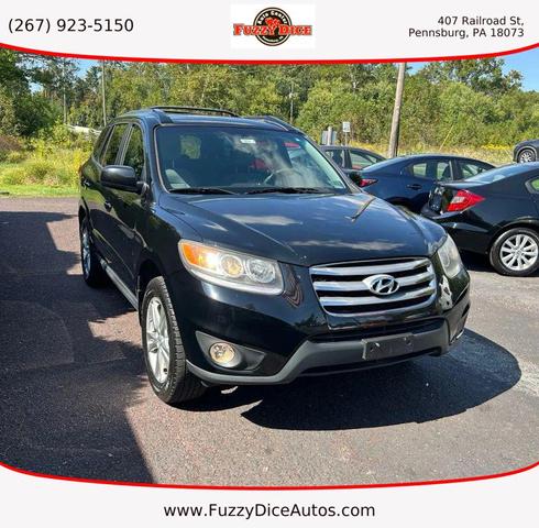 Photo of 2012 Twilight Black Hyundai SANTA FE