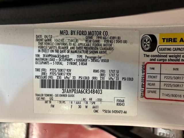 2012 Ford Fusion