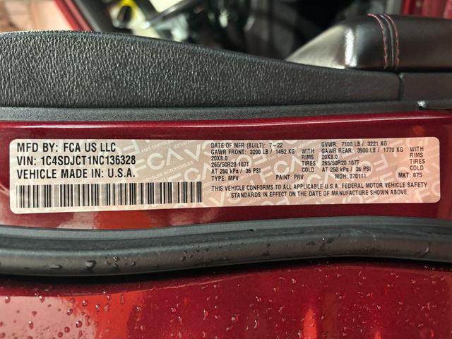 Photo of 2022 Octane Red Pearlcoat Dodge Durango