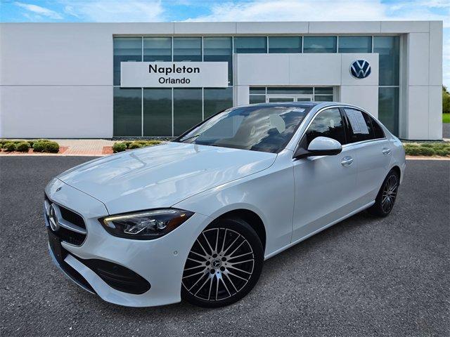 Photo of 2024 Polar White Mercedes-Benz C-Class