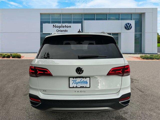Photo of 2024 Pure White Volkswagen Taos