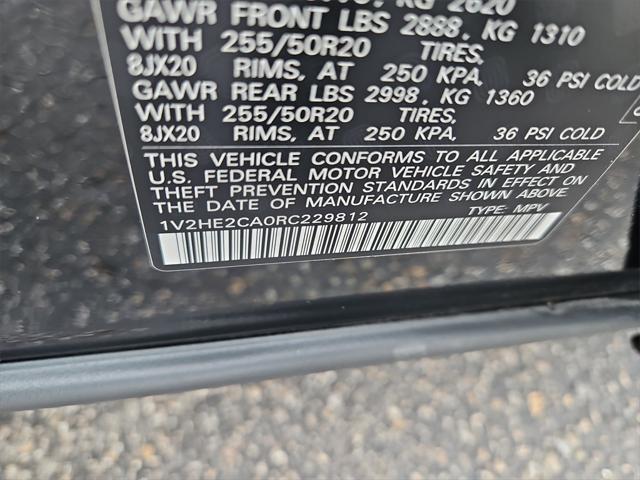 Photo of 2024 Deep Black Pearl Volkswagen Atlas Cross Sport