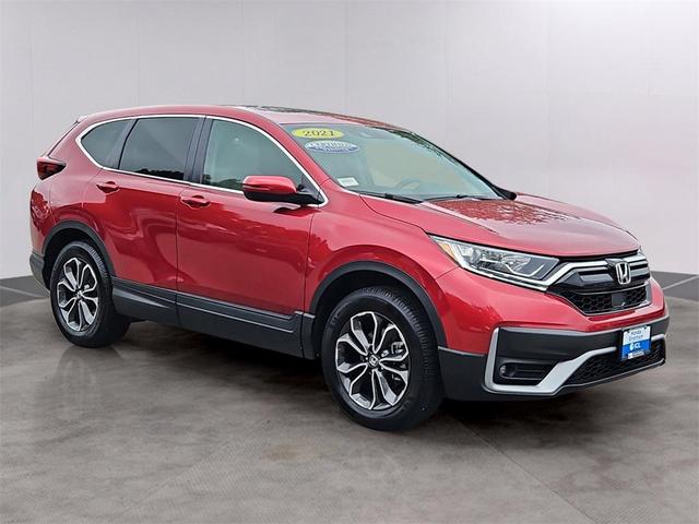 Photo of 2021 Radiant Red Metallic Honda CR-V